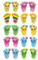 small feet stickers childrens footprints corridor stair wall stickers self adhesive floor stickers waterproof custom 2021