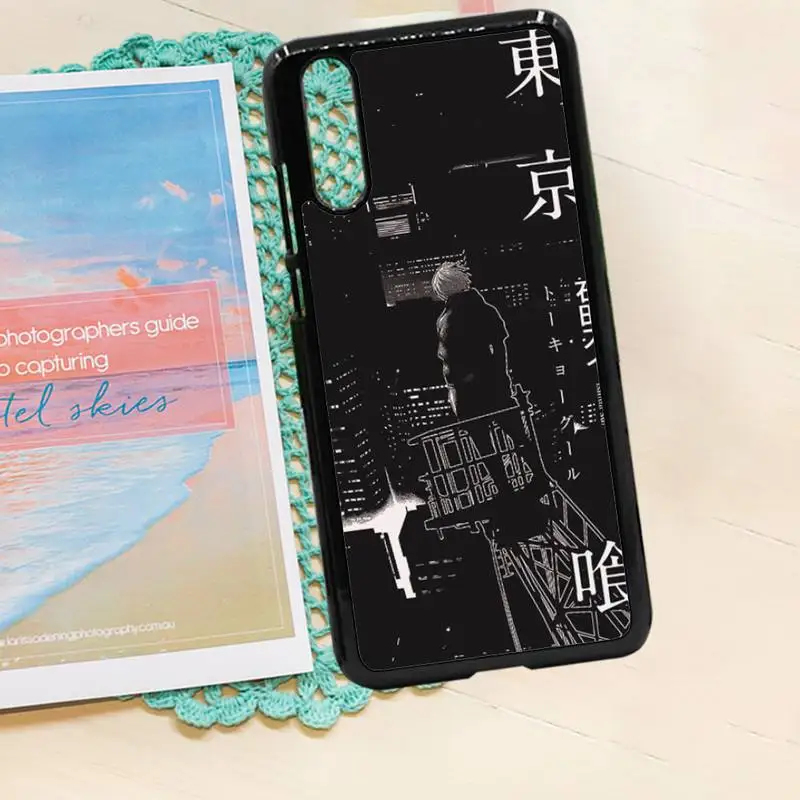 

Tokyo Ghoul Anime manga Anti-fall mobile Phone Case coque PC for iPhone 11 12 pro XS MAX 8 7 6 6S Plus X 5S SE 2020 XR