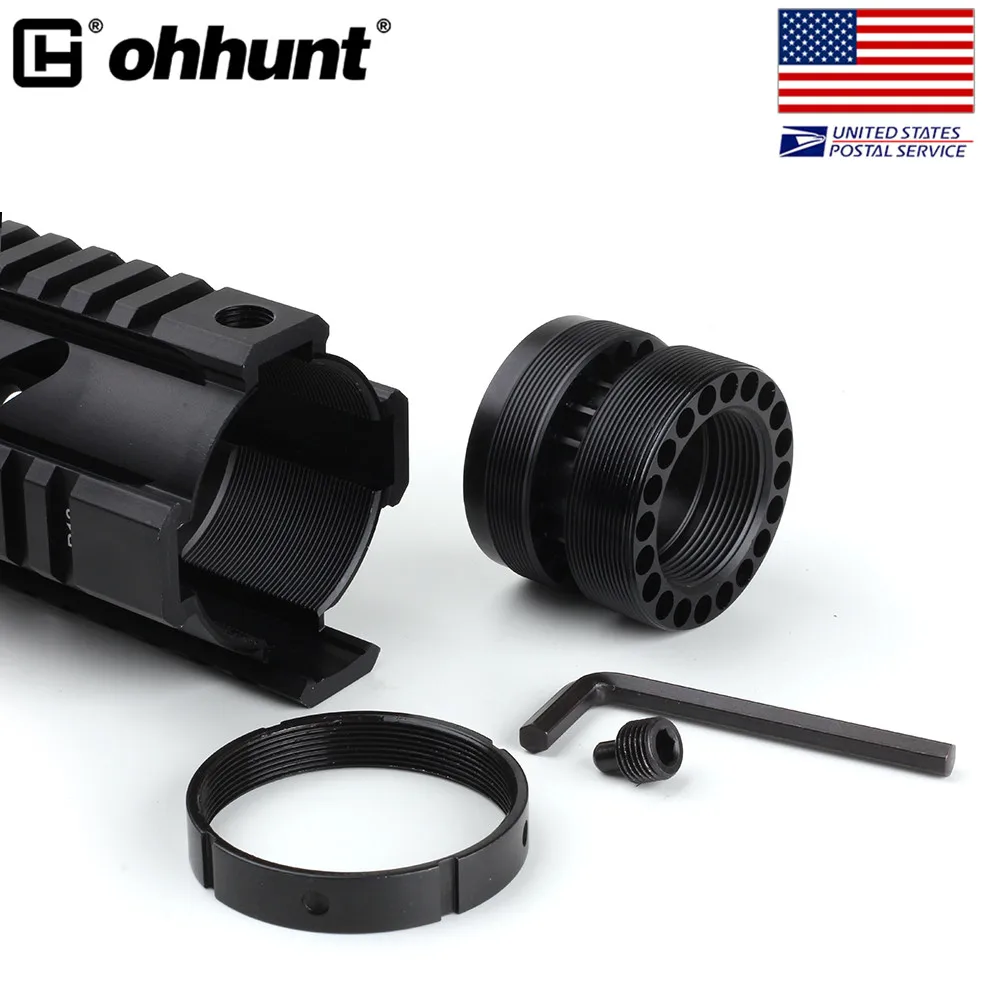 Тактические винтовки Ohhunt 4 7 10 12 15 дюймов квадропикатинни с бесплатным поплавком