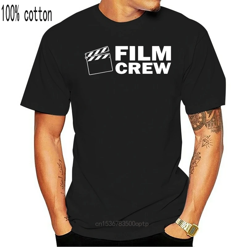 

New FILM CREW T-shirt GLOW IN THE DARK, Production crew, Movie crew, Staff t-shirt