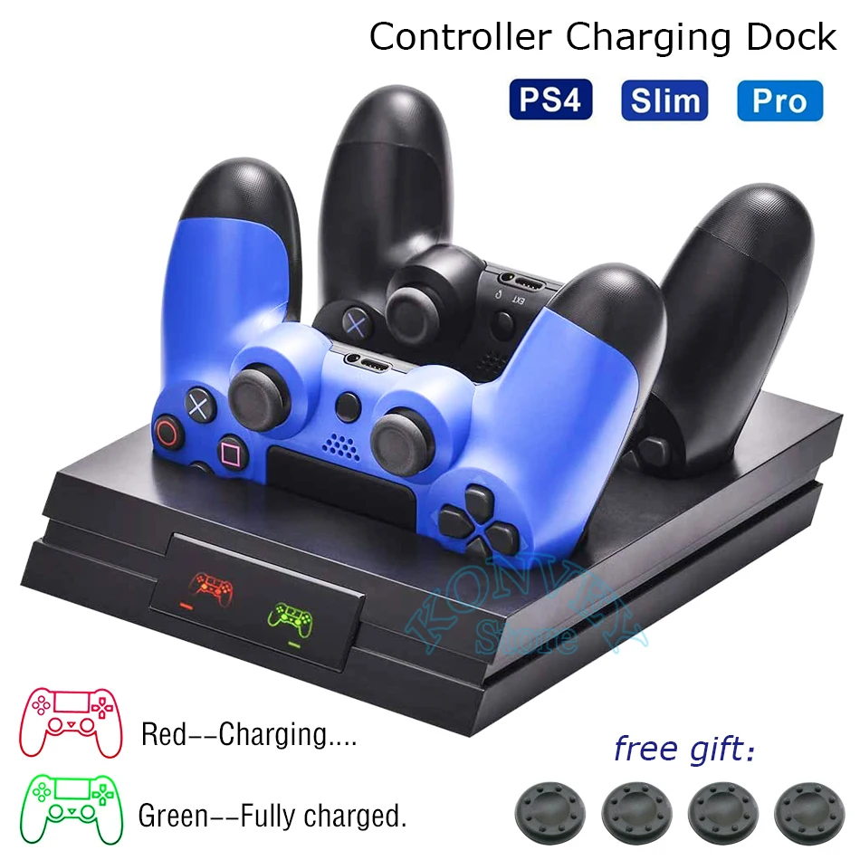 2020 PS4 Pro тонкий контроллер PS 4 аксессуары геймпад зарядное устройство Подставка