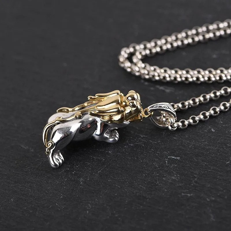 BOCAI Новинка 100% серебряные ювелирные изделия в этническом стиле ретро деньги