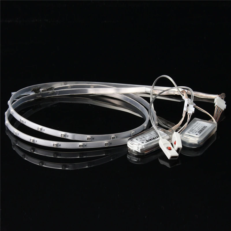 2pcs LED Strip 60CM SMD3528 USB RGB IP67 Waterproof 16 Modes Dream Color for Shoes DIY Lighting | Освещение