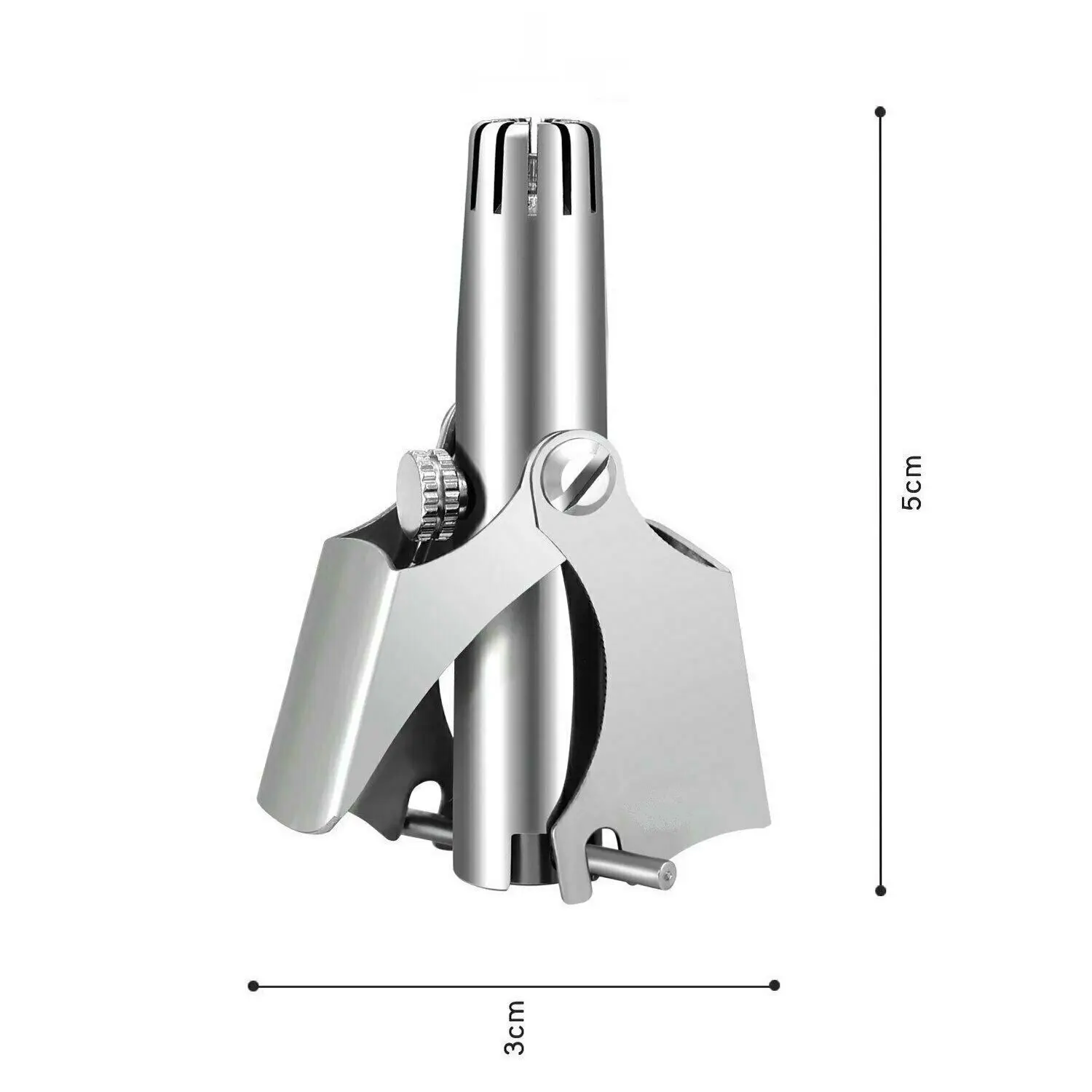 

Stainless Steel Nose Shaving Hair Removal Clipper Trimmer Manual Device Set