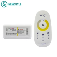2 4ghz led strip rf cct controller wireless touch screen dc1224v 12a remote control for warm cool white led strip lights
