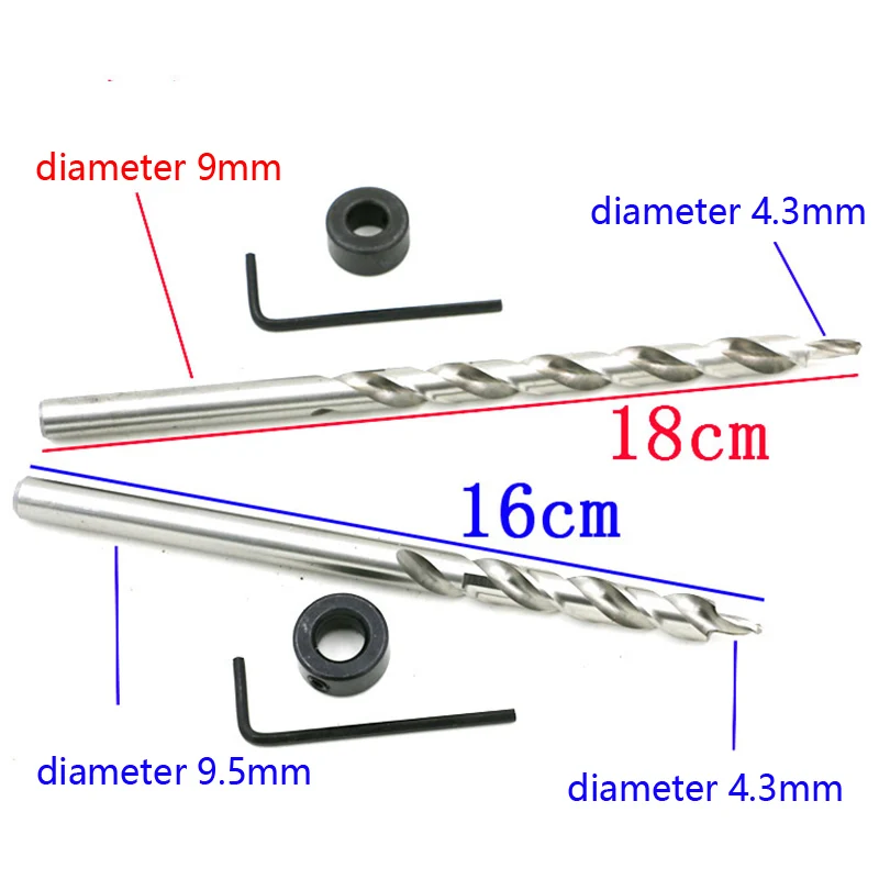 9 мм 5 круглая ручка спиральное ступенчатое сверло с шестигранным хвостовиком