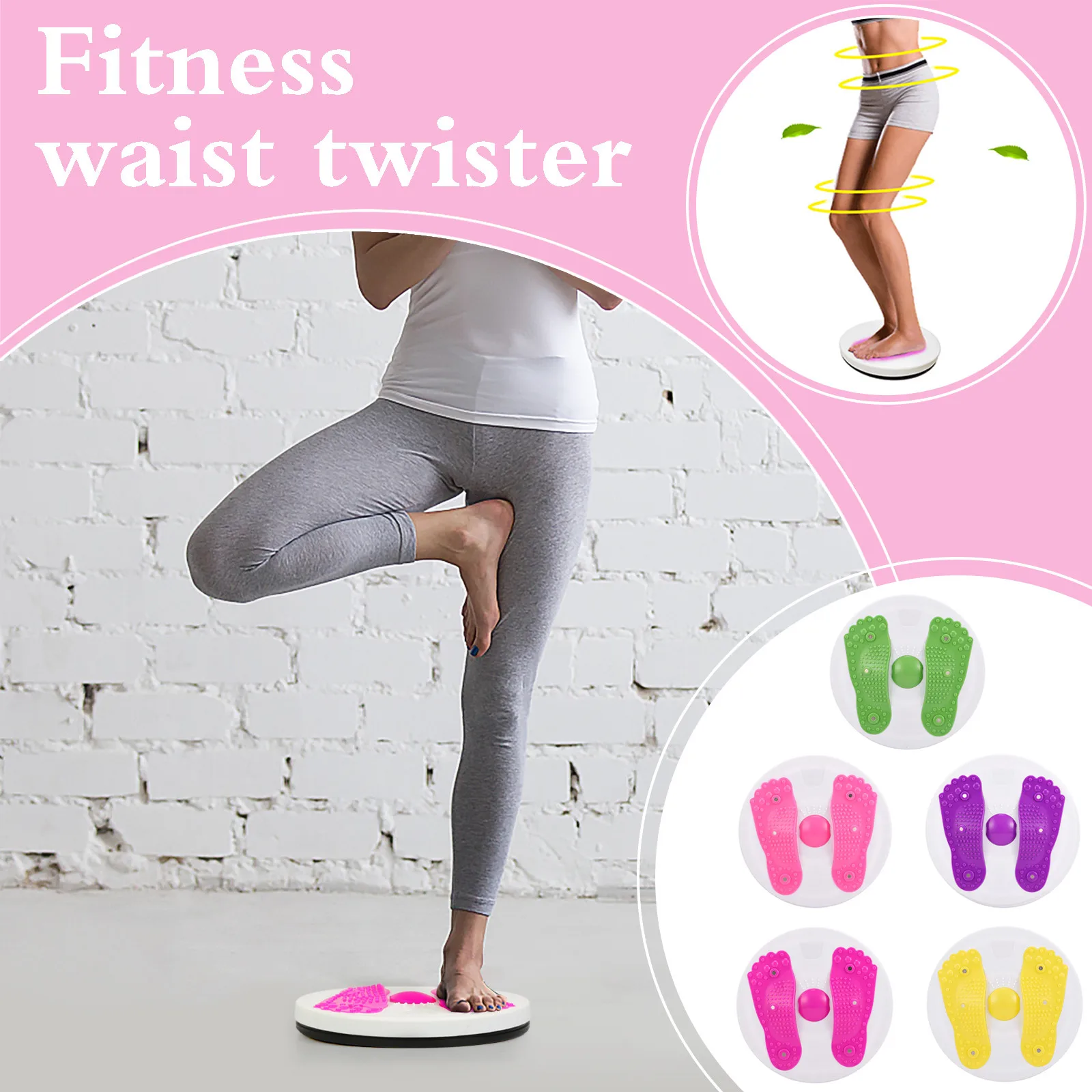 Пластина для скручивания магнитная пластина Спиральный диск похудения и фитнеса