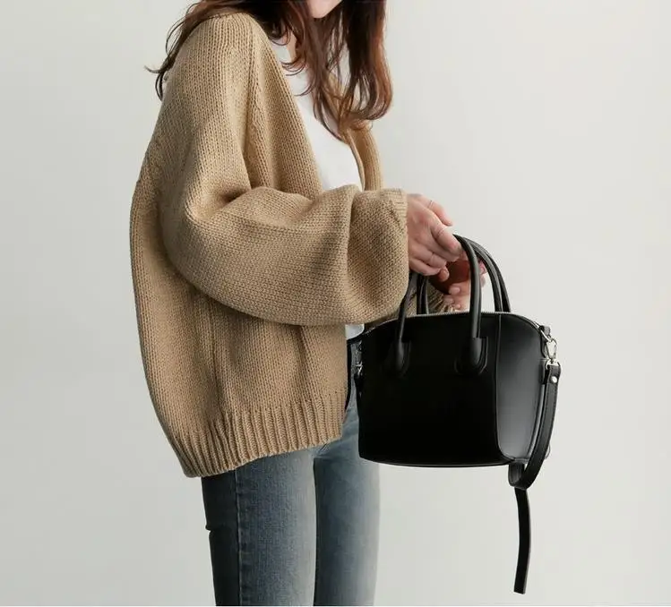 Easing of new fund 2019 autumn outfit brief paragraph knitting cardigan sweater female students |