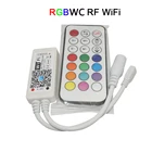 Пульт дистанционного управления RGBRGBW, миниатюрный беспроводной, Wi-Fi, Светодиодная лента RGB, DC12-24V