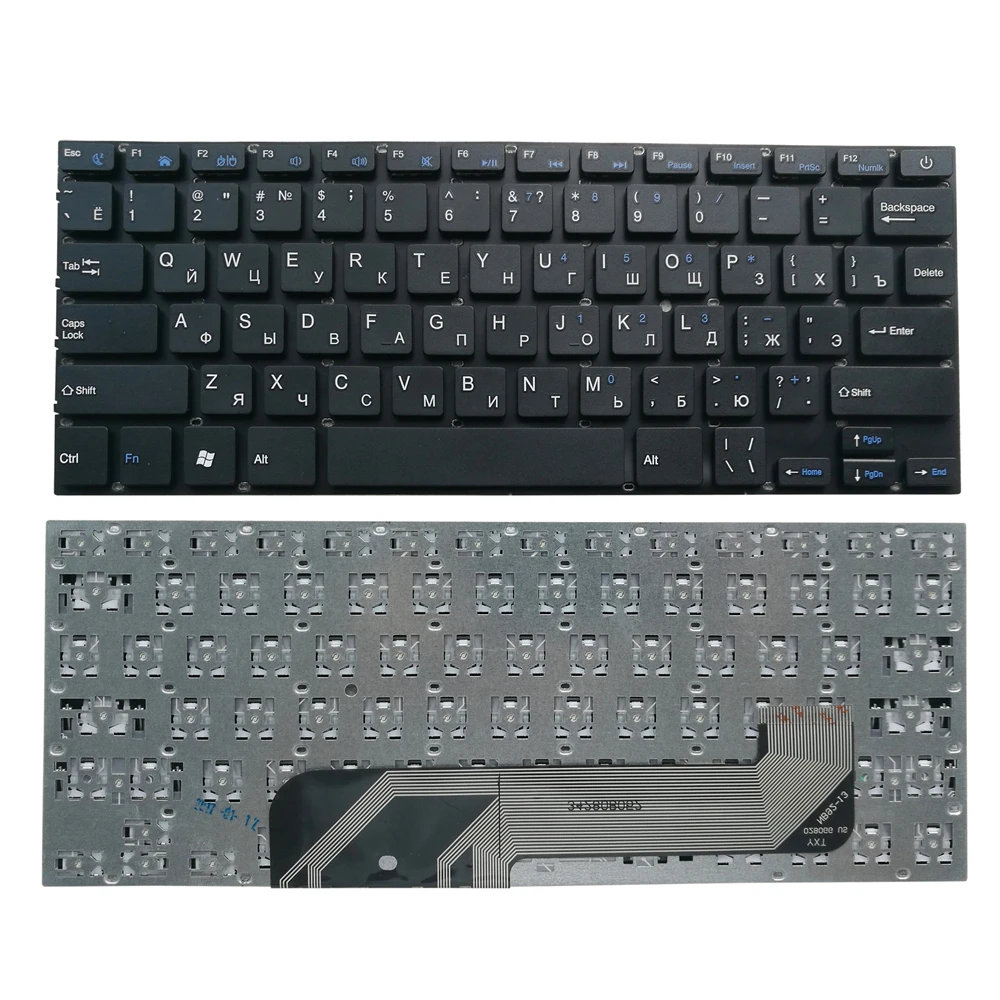 

OVY US RU TR laptop keyboard for Jumper FOR EZbook S4 P/N:YXT 0280GG NB92-13 34280B052 YX-K2000 0280DD 34280B048 PRIDE-K2930