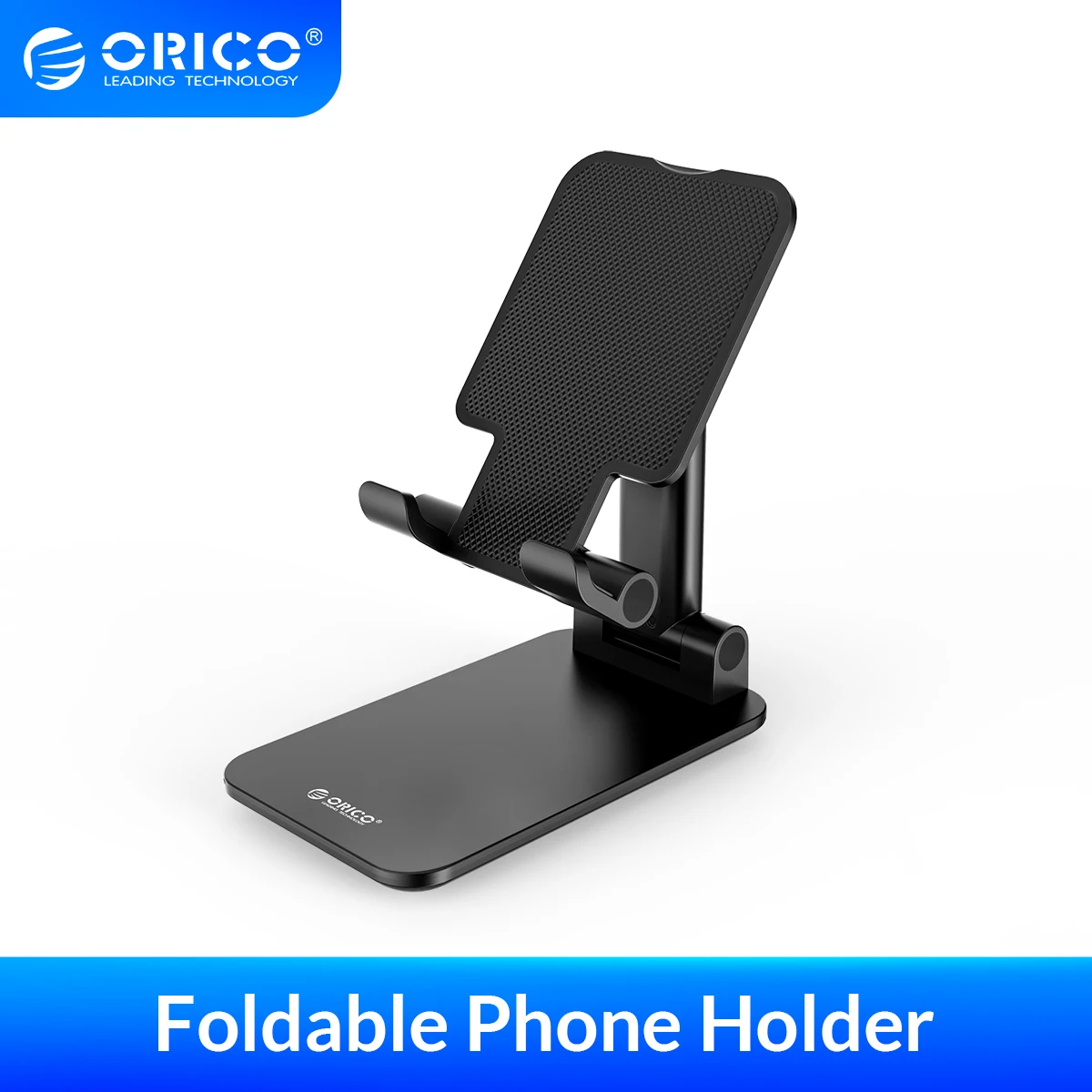 

ORICO Desktop Phone Holder Stand For iPhone Samsung Xiaomi HUAWEI Desktop Cradle Table Cell Phone Foldable Extend Support