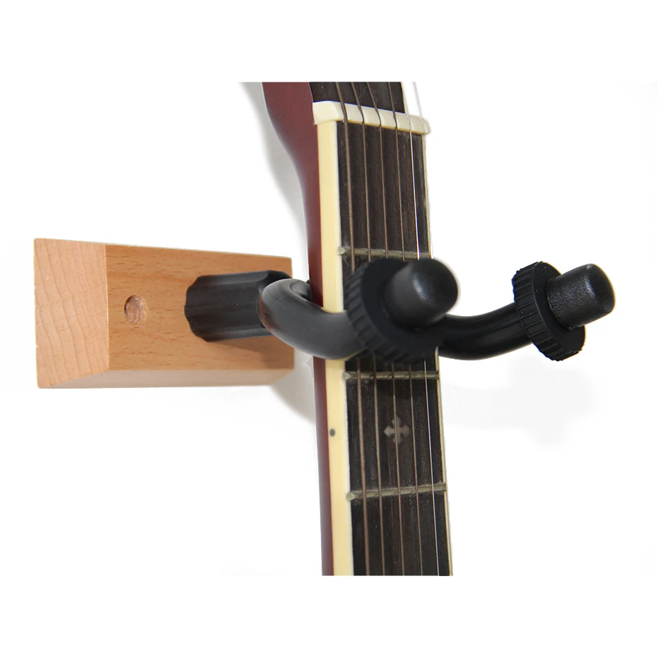 

Guitar Accessories Wood Hook Holder Wall Mount Stand Rack Bracket Display For Guitars Bass