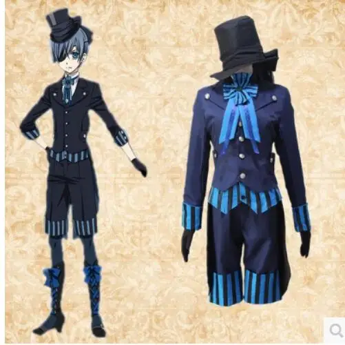 

Ciel Phantomhive Cosplay Black Butler Anime Book of Atlantic Costume Black Butler Cosplay Kuroshitsuji Ciel Phantomhive