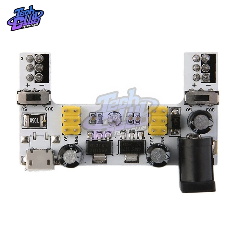 DC 7 12 В MB102 мини микро USB интерфейс макетная плата модуль питания MB 102 для Arduino DIY Kit