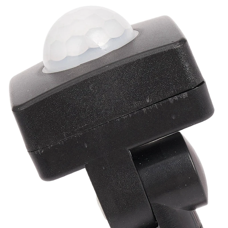 

Hot 2Pcs Automatic Pir 85-265V Security Pir Infrared Motion Sensor Detector Wall Led Light - White & Black