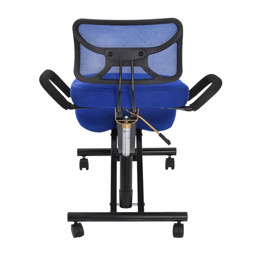 Эргономичное кресло для компьютера офисное со спинкой и подлокотником | Мебель