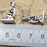 microscopic science charm pendants jewelry making finding diy bracelet necklace earring accessories handmade 5pcs