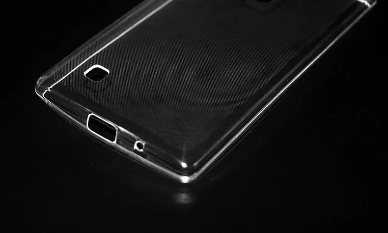 Чехол-накладка для LG G4 mini Magna H500 G4C H525N тонкий однотонный прозрачный мягкий