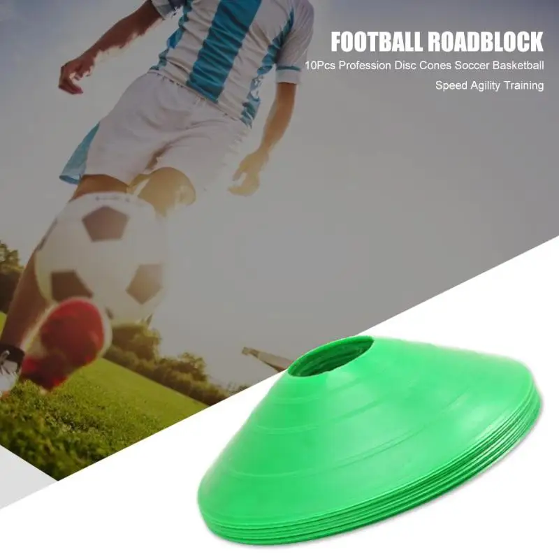 Прочные скоростные тренировочные диски для футбола 10 шт./лот спорта на открытом