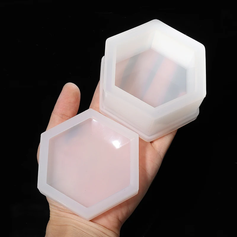 1 шт. Новые прозрачные силиконовые шестигранные ювелирные изделия ожерелье