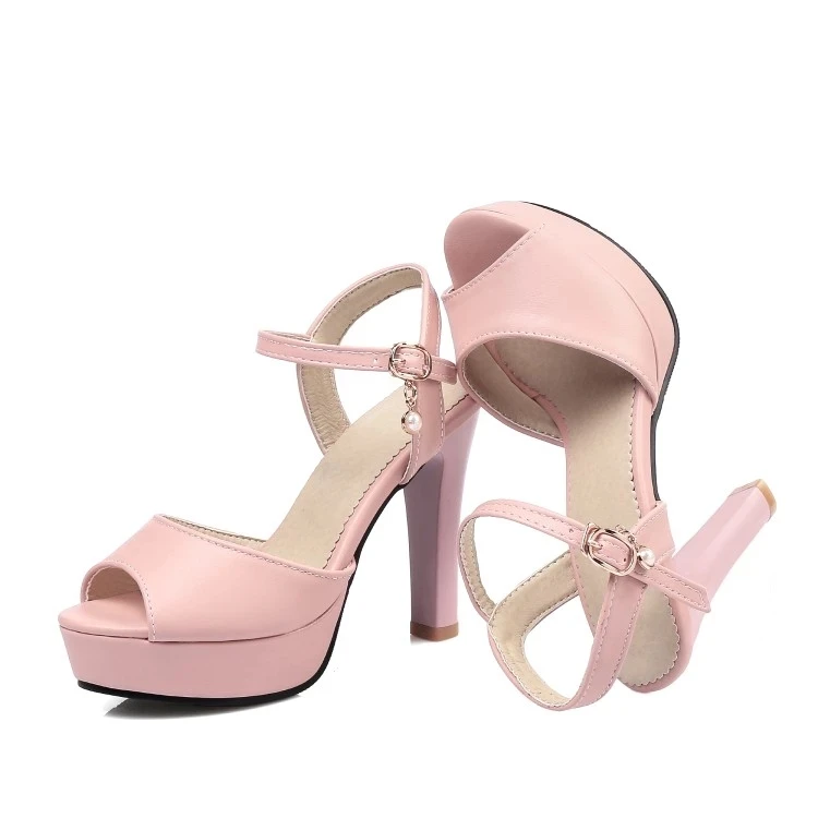 Сандалии женские на платформе Водонепроницаемые босоножки толстом каблуке