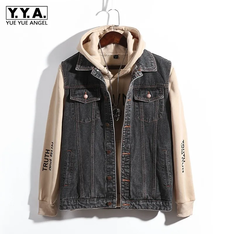 

Plus Size 7XL Mens Loose Fit Denim Vest Casual Single Breasted Sleeveless Jacket Spring Autumn Street Black Blue Short Wiastcoat