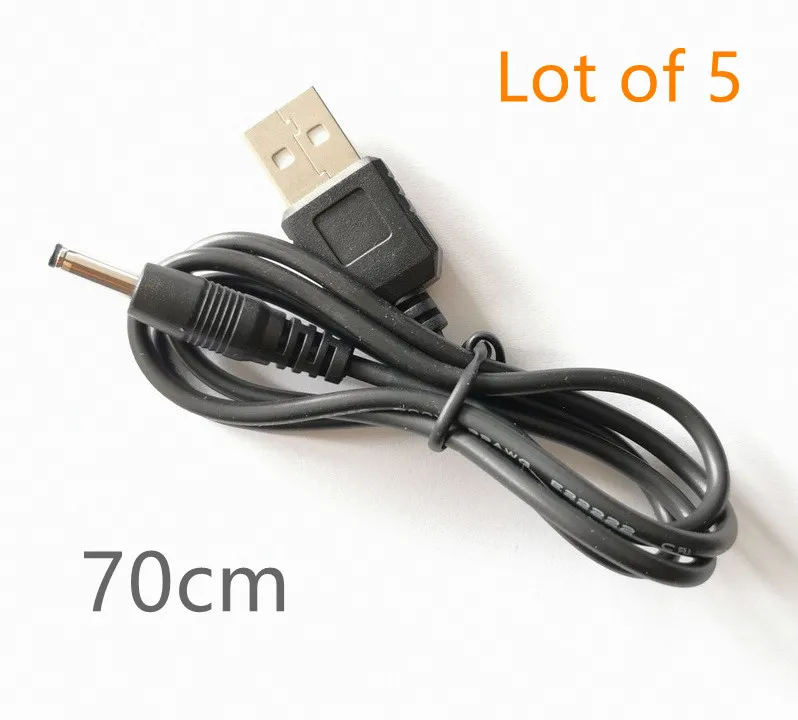 5 шт в упаковке USB 2 0 до 3 мм x 1 35 баррель разъем адаптера 5V DC Мощность кабель угловой