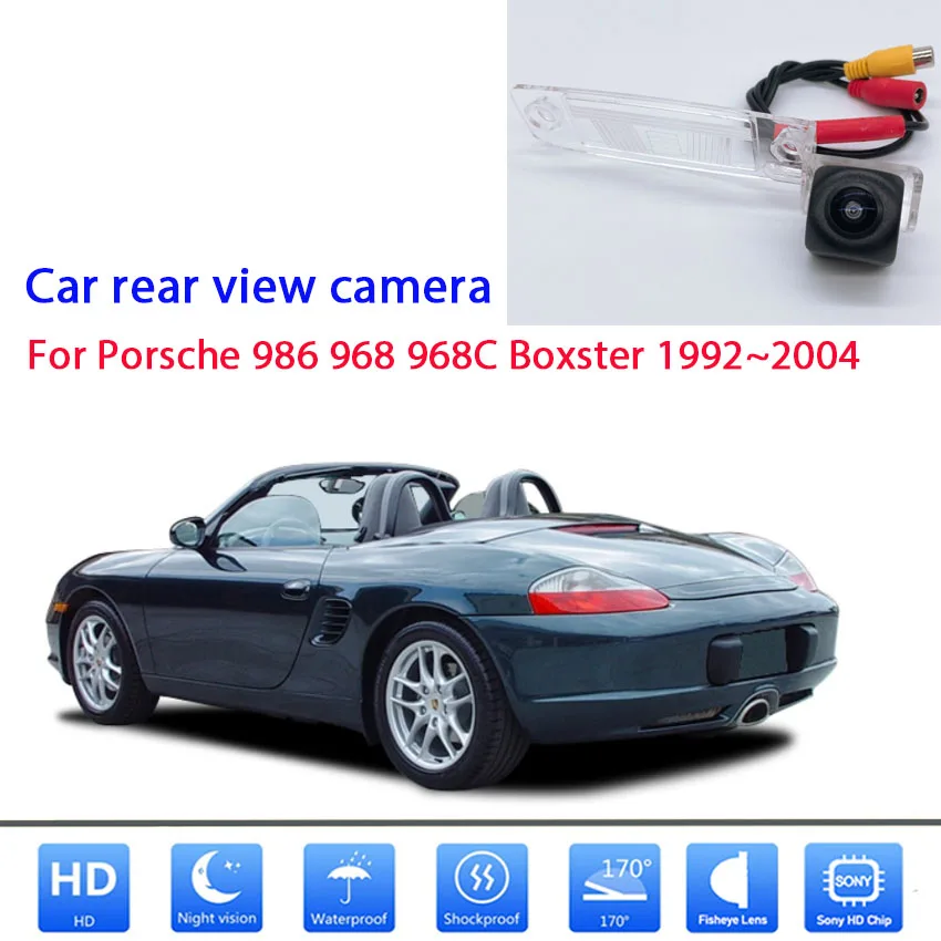 Обратный Камера для Porsche 986 968 968C Boxster 1992 ~ 2004 CCD Ночное видение камера заднего вида