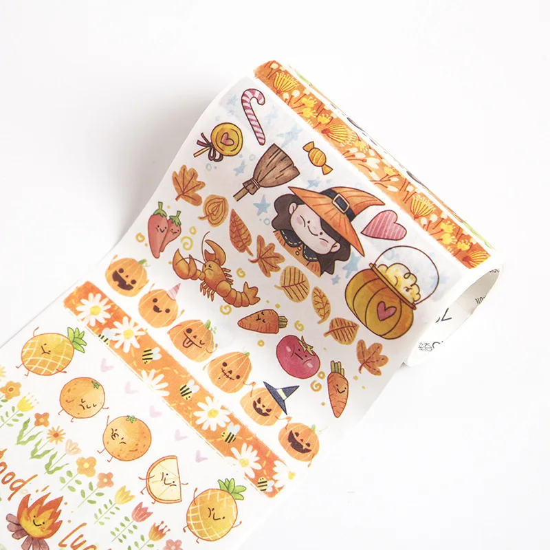 100 мм * 3 м океан животных милый мультфильм девушки васи лента Kawaii японская