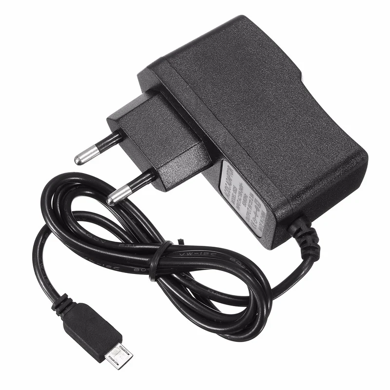 Штепсельная Вилка EU US UK AU 5V 2A Micro USB зарядное устройство источник питания зарядный