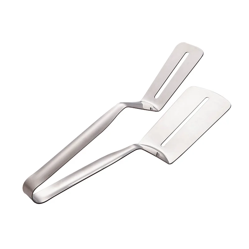 

Stainless Steel Barbecue Clip Fried Fish Shovel Creative Pizza Steak Clip Multifunctional Food Clip Scald Proof Bread Clip