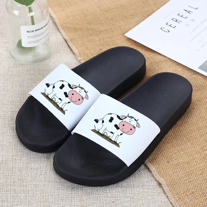 

Ladies Shoes Outdoor Slippers Suitable Indoor Bathroom Indoor Slides Woman Sandals 2021 Summer Non-slip Flip Flops female shoes