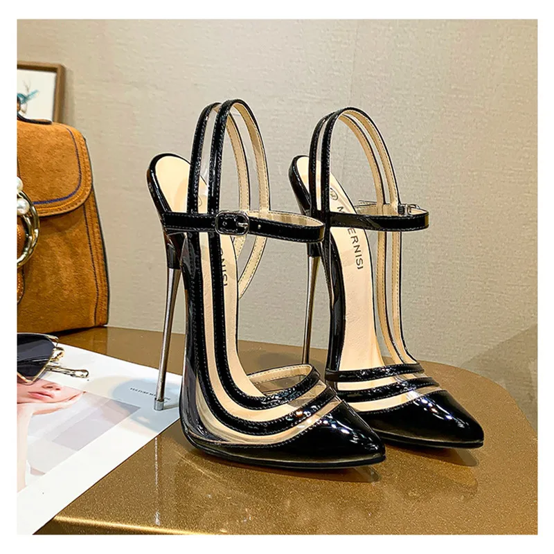 Женские туфли на высоком каблуке 16 см с острым носком|Женские туфли| |