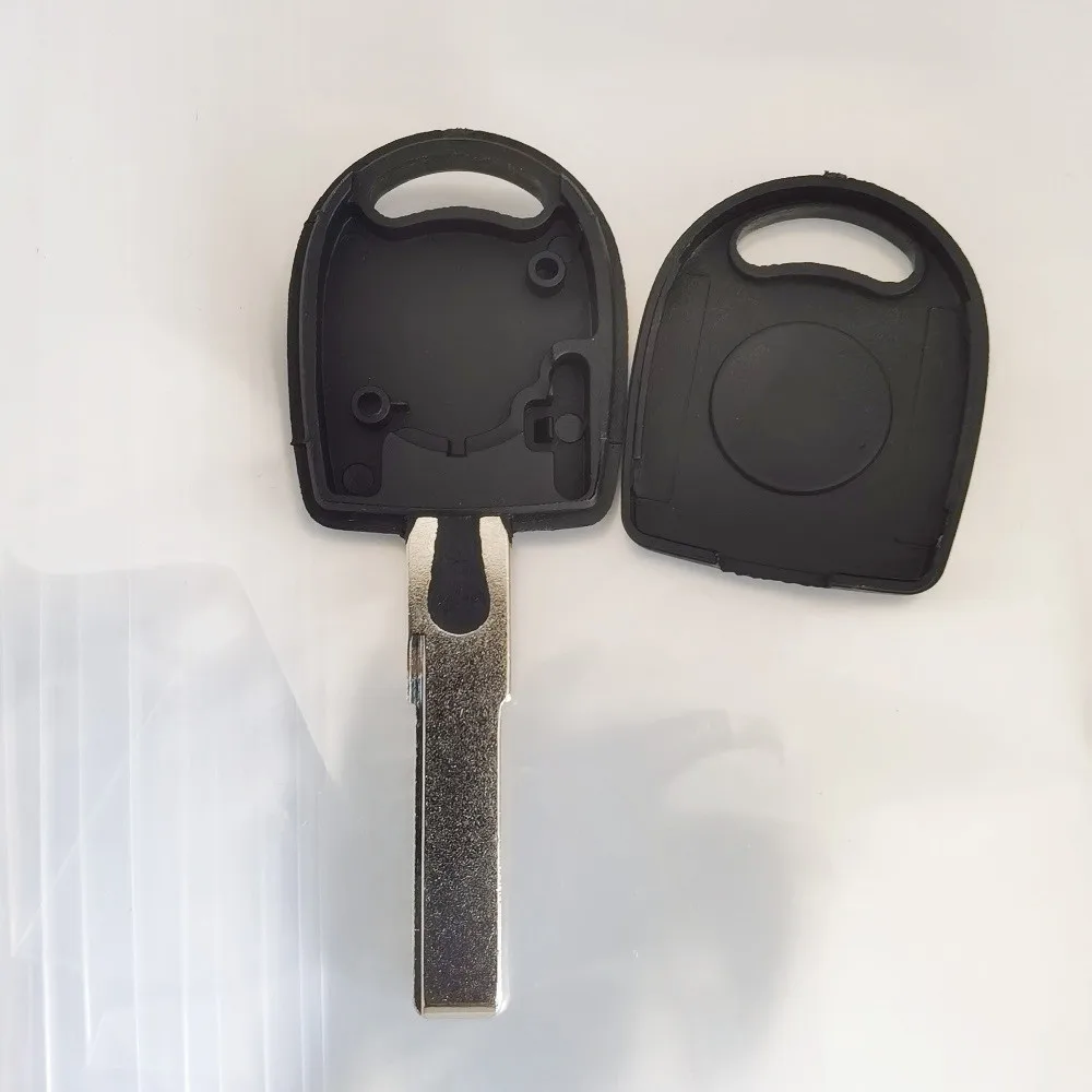 10pcs/lot Transponder Key Shell Case Cover Blade HU66 Black Key case For Volkswagen For VW B5 Passat