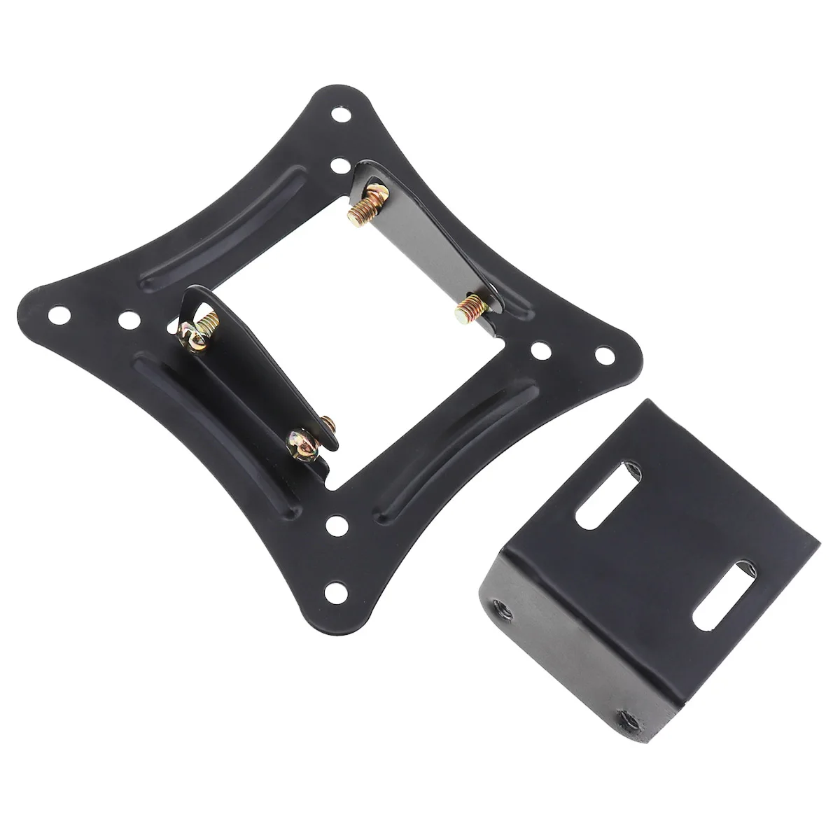 1 Pc Universal TV Wall Mount Bracket Fixed Flat Panel TV Frame Support 15  Tilt Fit for 14-26 Inch LED Screens Monitors