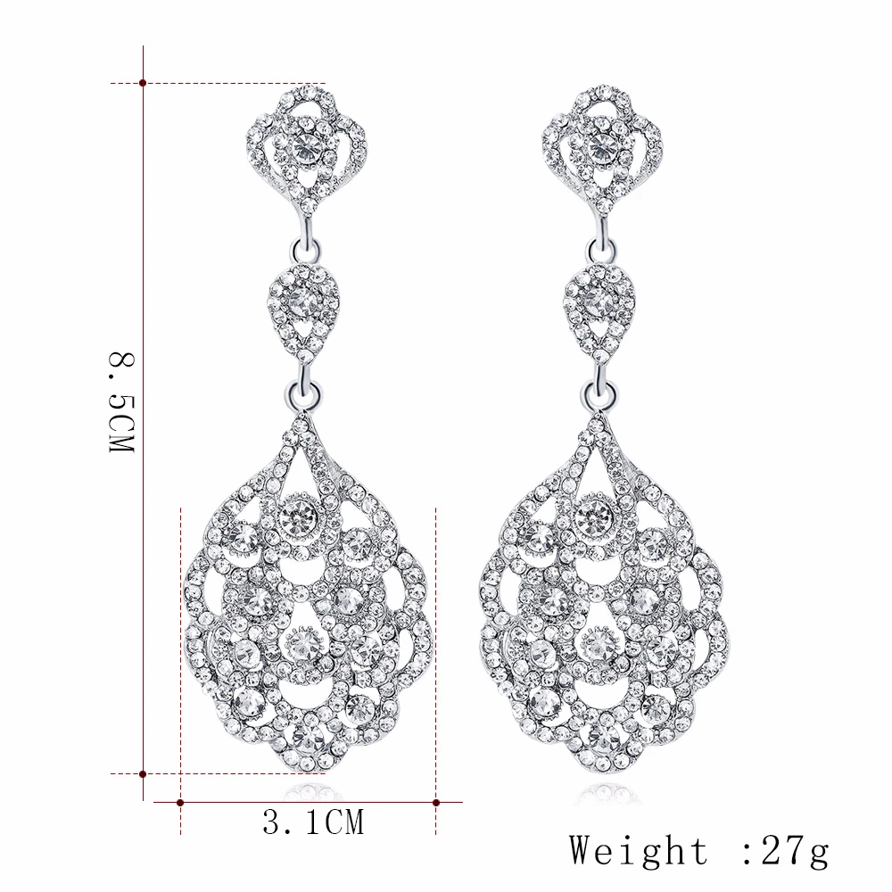 

2020 Elegant Aretes Large Earring Femme Dangle Earrings Accessories For Women Kolczyki Wiszace Moda Coreana Mujer