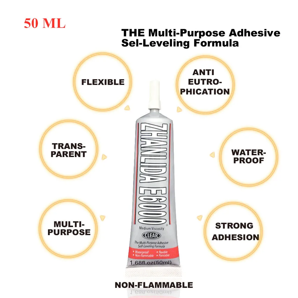 50 мл промышленная жидкость E6000 супер клей ручная роспись искусственный алмаз