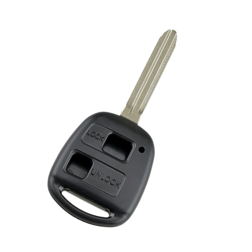 Чехол для автомобильного ключа с двумя кнопками Yaris Corolla RAV4 Hiace Avensis чехол пульта