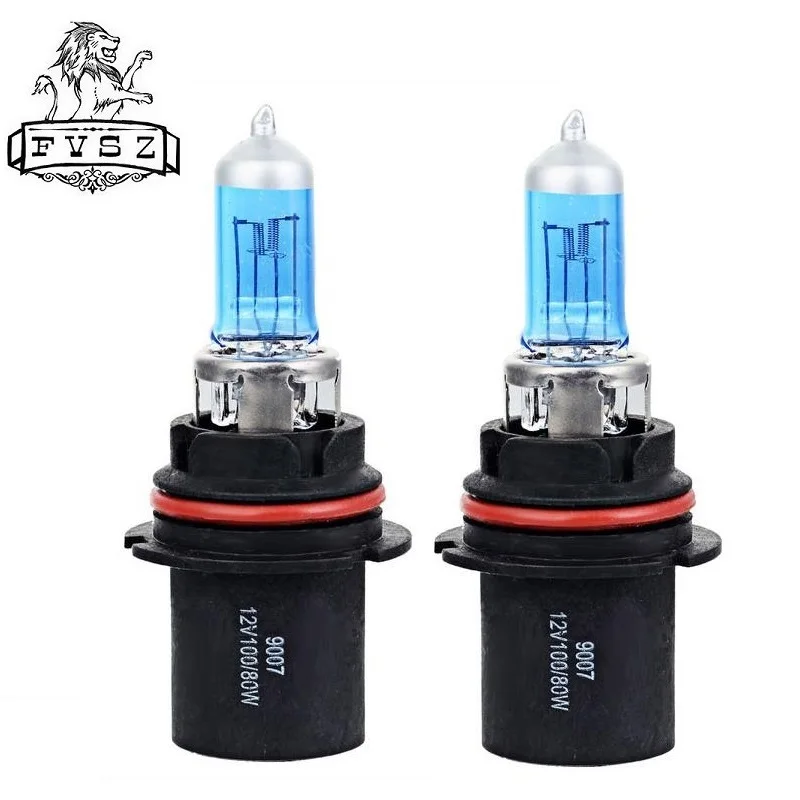 

2 шт., автомобильные галогенные лампы 9007 HB5 12 в 100/80 Вт 6500K лм/лм