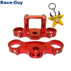 4548-22 мм CNC алюминиевый тройной зажим для питбайка