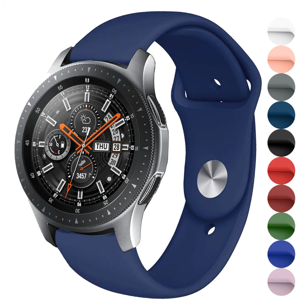 Горячая 22 мм ремешок для часов для samsung gear sport s3 classic galaxy watch active 46 мм ремешок huami amazfit gtr bip huawei gt 2 smartwatch