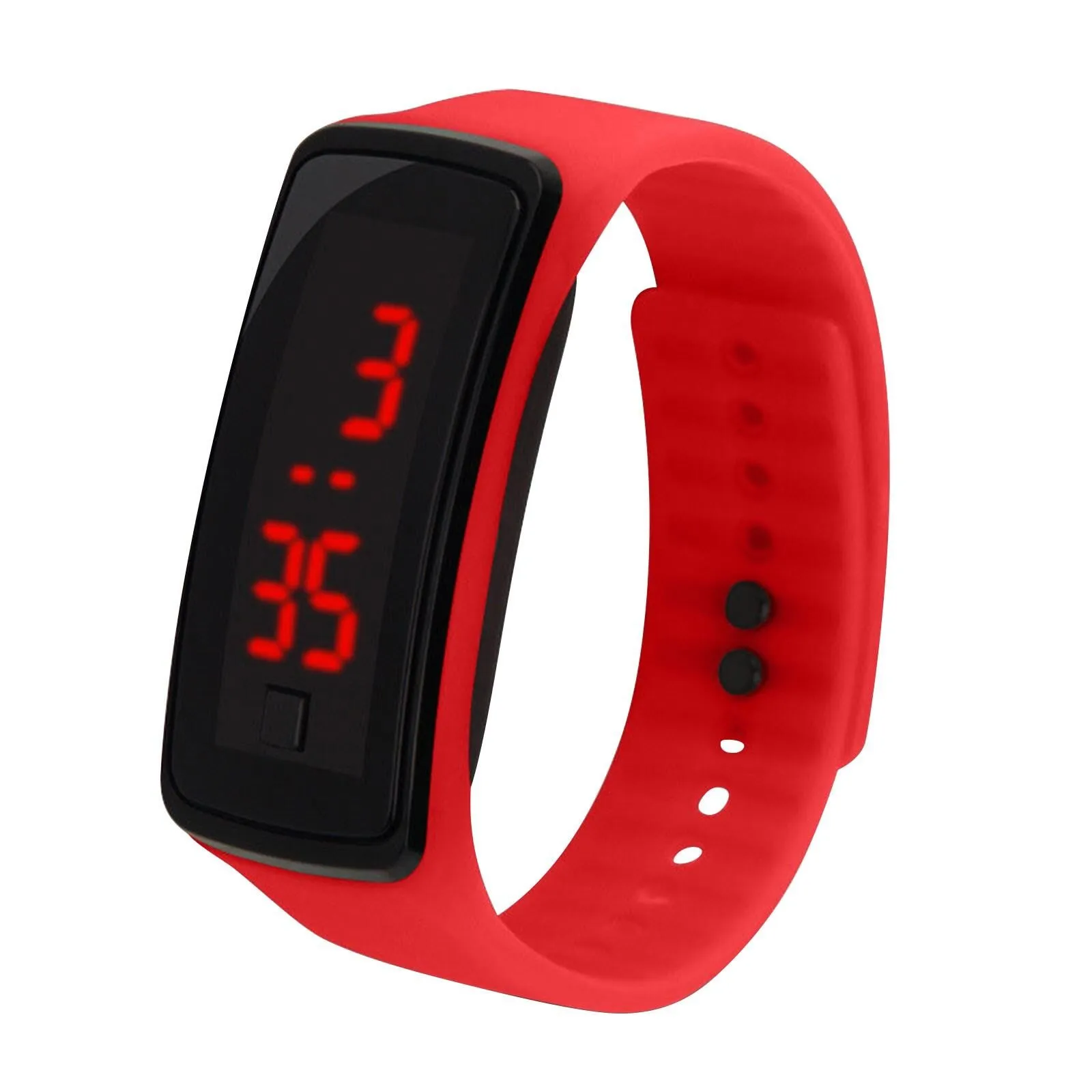 

1PCs Silicone LED Digital Watch Colorful Boy Girl Electronic Student Sport Watches Kids Clock Digital Children's Watches NEW
