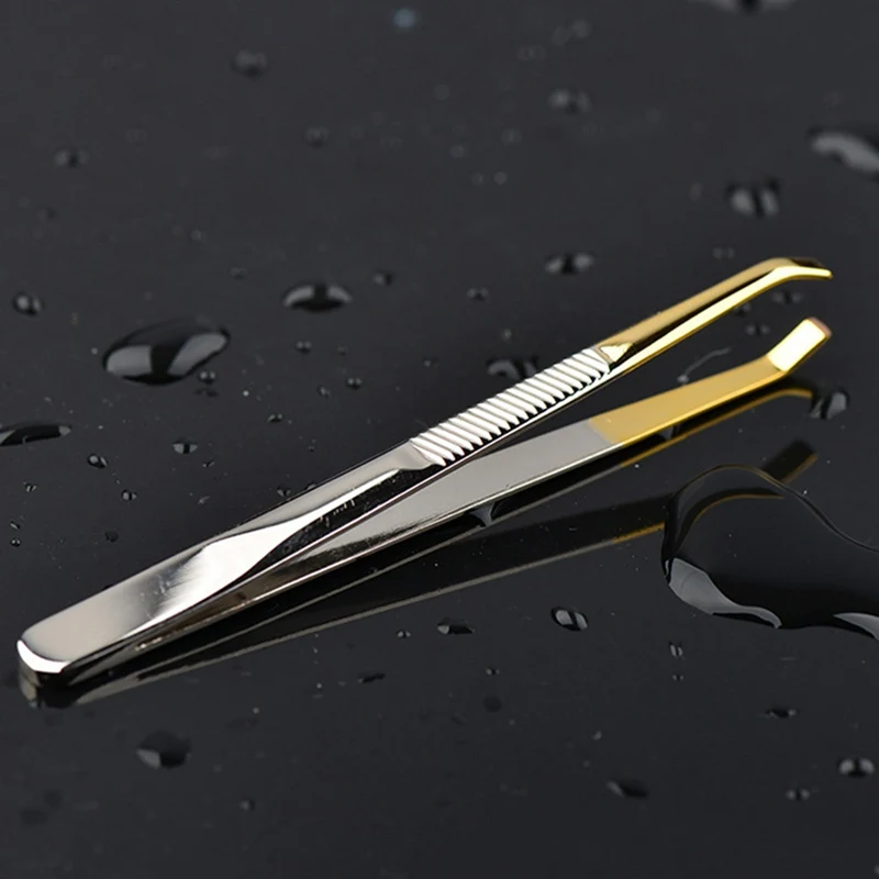 1 шт. Женский Пинцет для удаления волос из нержавеющей стали|Пинцеты бровей| |