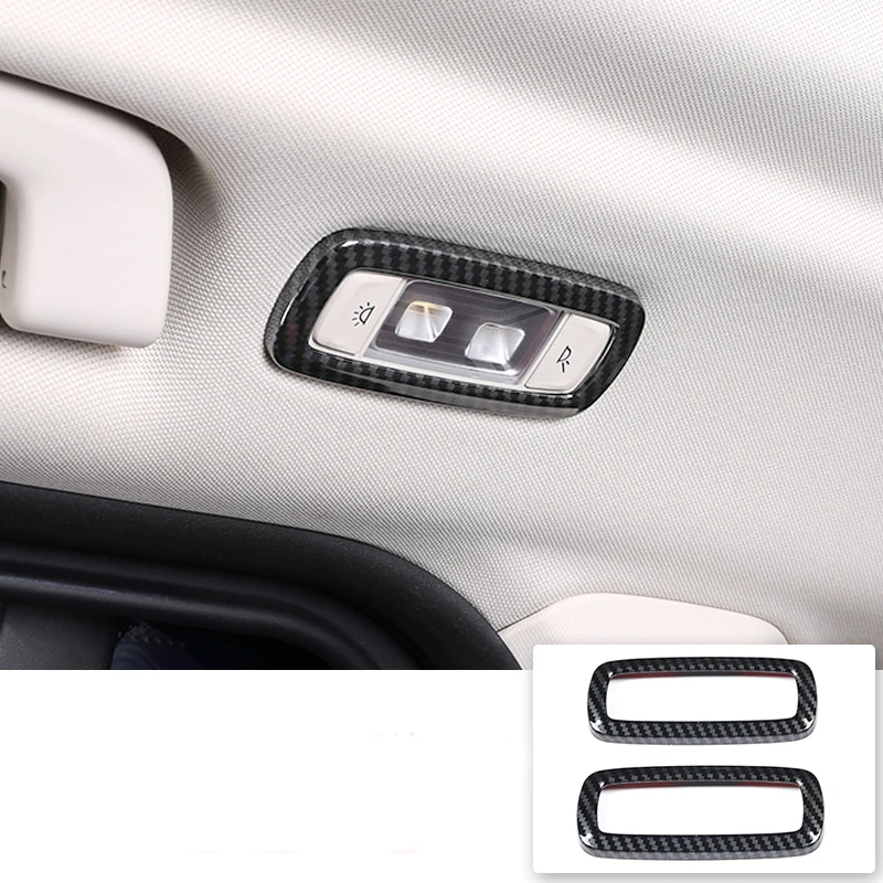 

Car Rear reading Lamp Shade Decoration Cover Trim ABS Carbon fiber Car Styling For BMW X3 G01 2018 2019 2020 2021
