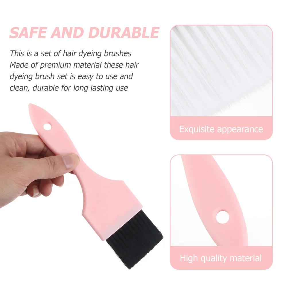 

4Pcs Hair Coloring Brush Hair Dyeing Tool Hair Tinting Hair Brush for Salon