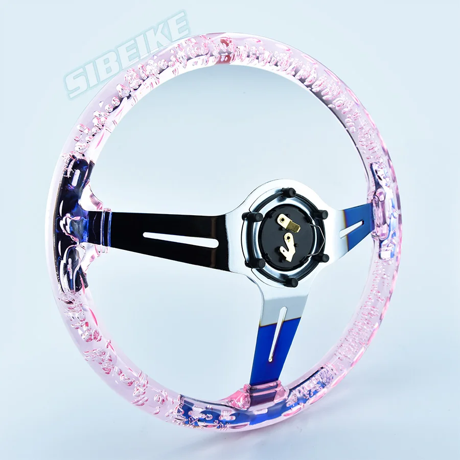 Акриловый прозрачный модный гоночный руль для обычной гоночной игры дрифта |