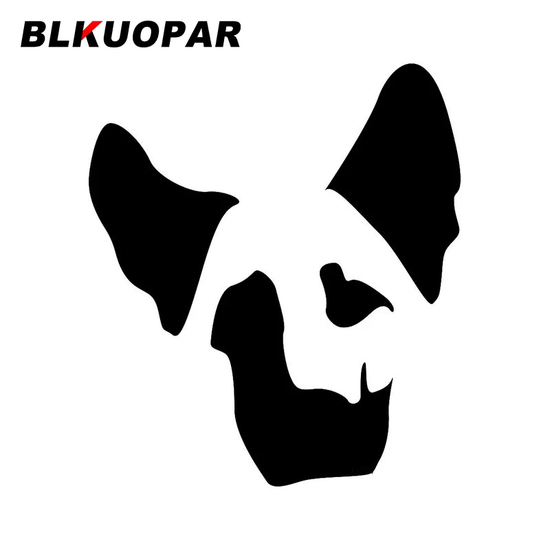 

Наклейки для автомобиля BLKUOPAR с фигурой немецкой овчарки, высекающие наклейки, виниловые водонепроницаемые наклейки для автомобиля, защита ...
