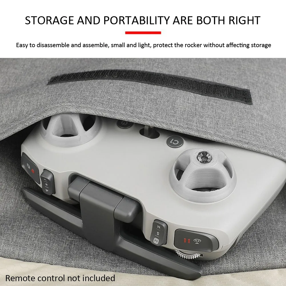 

1pair Mini Portable Rocker Protection Cover Fixed Bracket Holder Prevent Shaking For DJI FPV Combo Drone Remote Control