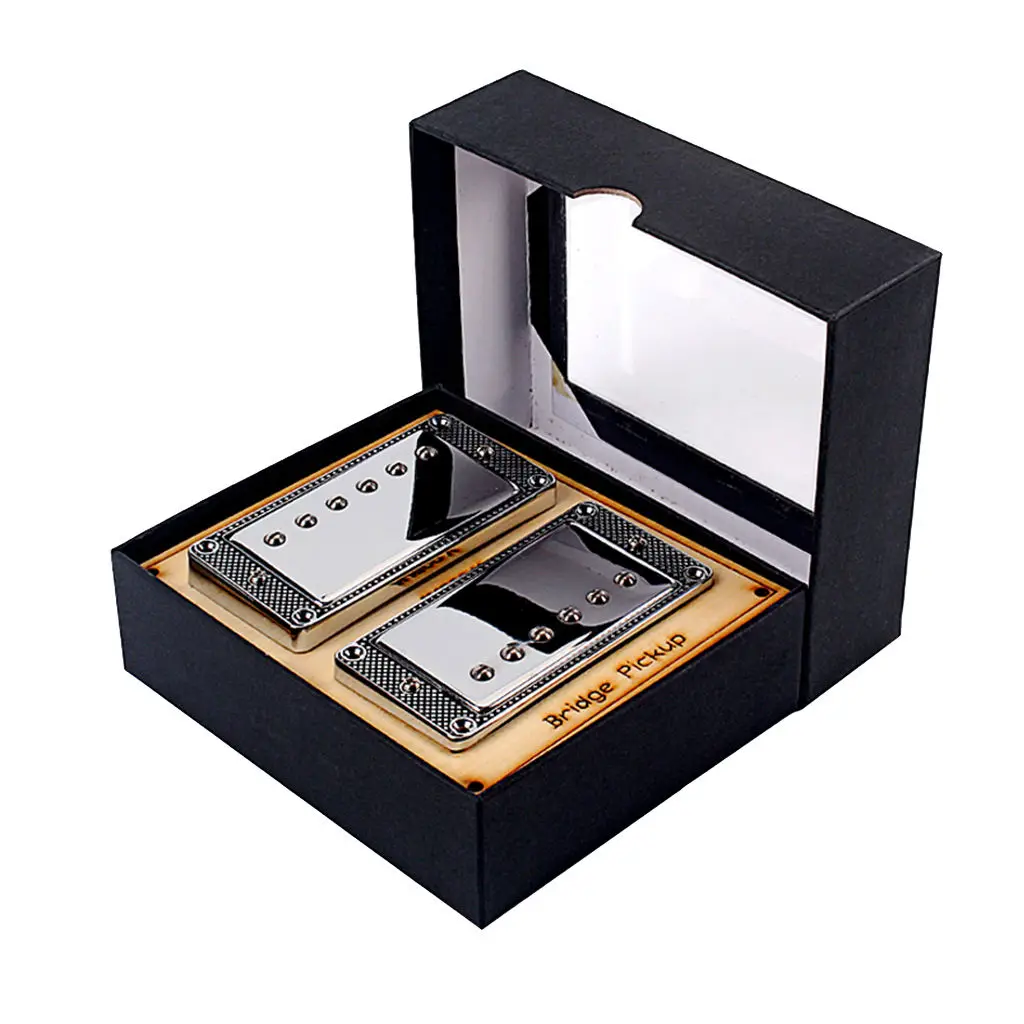 

Набор звукоснимателей для гитары, металлические захваты для шеи и моста, Струнные инструменты для электрогитары