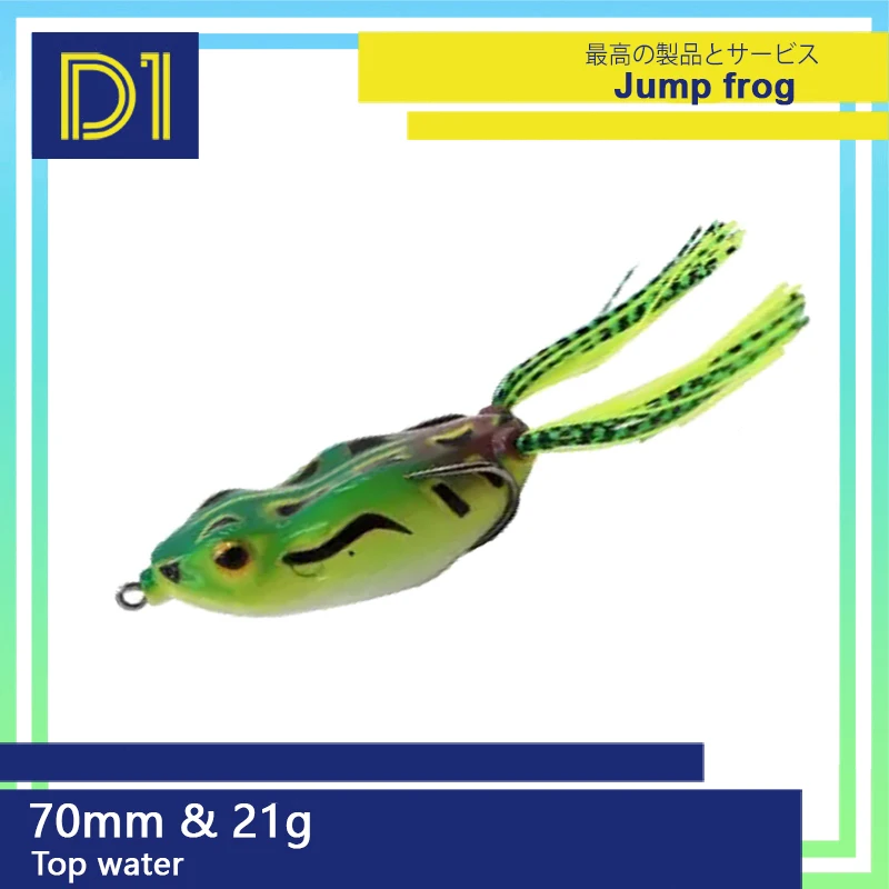 Noeby jump frog приманка 70 мм 21 г верхняя водяная Щука Мягкая поверхность черная рыба